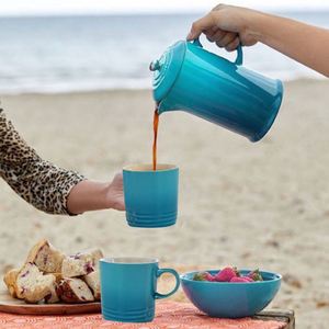 Vente en gros personnalisée de tasses à macarons de style nordique créatives, tasse en céramique à dégradé de couleur arc-en-ciel - Product Image 5