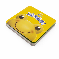 Libro de aprendizaje de inglés con imagen impresa personalizada de alta calidad para niños, libro de tablero para colorear barato, libro para niños