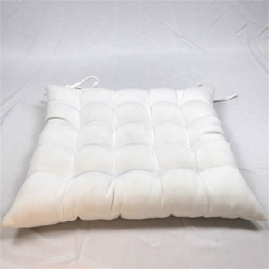 Cojín de asiento para silla de relax, suave, lavable y extraíble, resistente al agua, grueso, blanco, para uso diario, superventas - Product Image 1