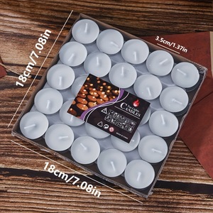 Kerzenset Hochwertige Romantische Paraffinwachs-Dekoration für Heiratsanträge Hotel-Restaurant Tischdekoration Haushaltsbeleuchtung - Product Image 3