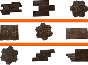 قالب ضغط من البولي يوريثين خرسانة ، ختم الحجر الروماني الإسمنتي ، قالب ضغط منقوش من البولي يوريثين المنزلي - Product Image 6