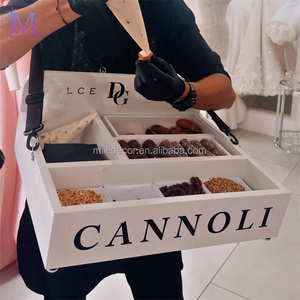 Stazione Portatile MILE <span class=keywords><strong>per</strong></span> Servire Cannoli, Vassoio <span class=keywords><strong>per</strong></span> Dessert da Trasporto a Spalla, Box <span class=keywords><strong>per</strong></span> Vendita Dessert Ambulante <span class=keywords><strong>per</strong></span> Parchi a Tema - Product Image 2