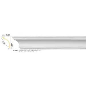Eps décoration, moulage d'angle de Villa, ligne d'angle, le mur extérieur, décoré en <span class=keywords><strong>trois</strong></span> dimensions avec des lignes - Product Image 1