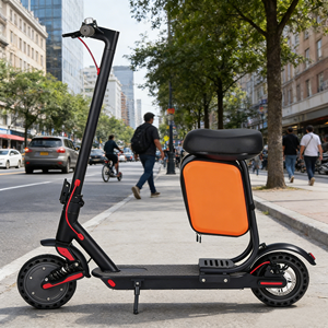 Trottinette électrique pliable XFY à deux <span class=keywords><strong>roues</strong></span> en alliage d'aluminium 350W, petite, 8,5 pouces, pour adultes, avec amortissement des pédales, batterie au lithium 36V - Product Image 1