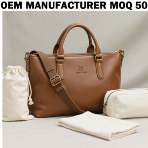 Borsa per Pannolini Personalizzata OEM in Pelle Vegana per Neonati, Borsa da Viaggio per Genitori e Mamme - Product Image 1