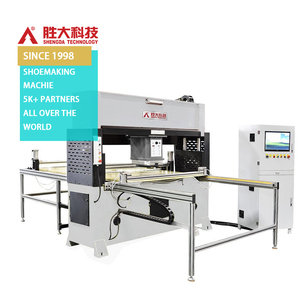 Prensa de Corte Automática SHENGDA de 30 Toneladas con Alimentación Automática, Dispositivo de Corte para Calzado de Goma, Fabricación de Chanclas, Máquina de Corte de Cuero con <span class=keywords><strong>Mesa</strong></span> Deslizante - Product Image 1