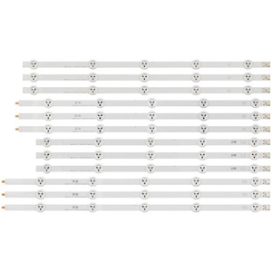 RS-198 Juego de 12 tiras de retroiluminación LED perfectamente compatibles con LG 50LN 5100 50LN5700 50LN5600 50LN5400 LC500DUE-SFR2 - Product Image 1