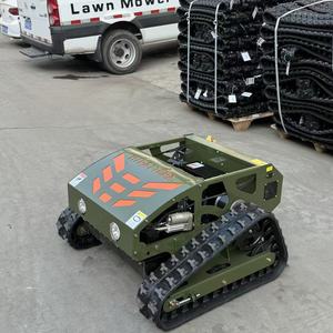 Cortadora de césped multifunción con control remoto, con <span class=keywords><strong>carrito</strong></span> remolcable y bolsa recolectora de césped - Product Image 3