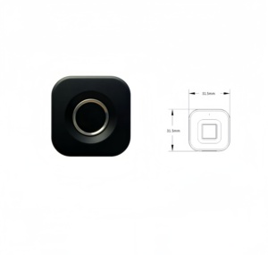 ES801 Yuvarlak Akıllı Parmak İzi Çekmece Kilidi, Mobilya Dolapları için C TİPİ Acil Şarj Özellikli, Pille Çalışan - Product Image 2