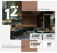 Juego de Mesa y Sillas Modernas de Forma Redonda para Restaurante, Cafetería, Tienda, Muebles para Centro de Salón