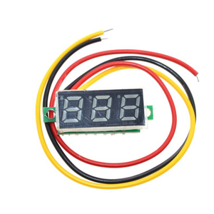0,28 pulgadas 0,28 "3,5-30V Super Mini Digital rojo verde azul amarillo LED coche voltímetro voltaje <span class=keywords><strong>Panel</strong></span> medidor batería Monitor - Product Image 5