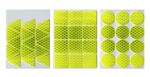 10 Uds. Pegatinas reflectantes de advertencia anticolisión para coche, cinta de seguridad reflectante para decoración de maletero, calcomanías de advertencia para coche, accesorios - Product Image 6