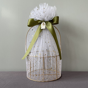 Moederdag cadeau draagmand bruiloft verjaardag metaal ambachtelijke decoratieve doos babyshower cadeaumand voor bruiloft voor cadeau - Product Image 2