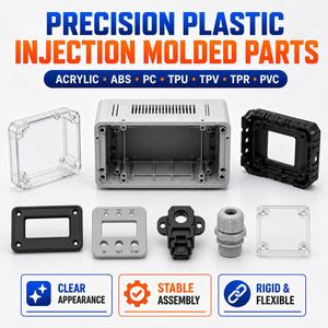 Corte de Precisión FX para Moldeo por Inyección de Plástico Personalizado para Piezas Multimaterial de Acrílico, ABS, PC, TPU, TPV, TPR, PVC - Fabricante OEM - Product Image 1