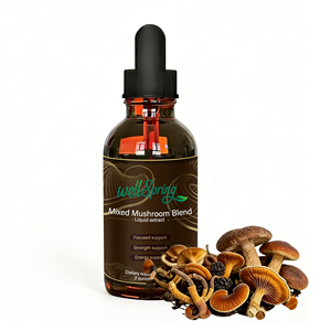 Integratore alimentare 8 in 1 a base di funghi per la salute, il potenziamento cerebrale e il supporto immunitario in <span class=keywords><strong>gocce</strong></span> - Product Image 1