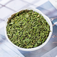Feuilles de menthe poivrée séchées naturelles, herbe de menthe sans soufre pour tisanes, assaisonnements, bonbons et matière première pour extraits