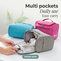 Sac de maquillage personnalisé avec logo promotionnel, cadeau d'entreprise, sac de beauté, organiseur de cosmétiques, pour salon professionnel, vente en gros, directement de l'usine