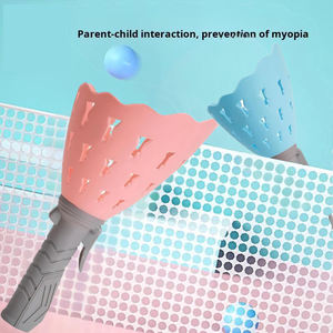 Interactive Outdoor Double Sports Toy Stall pour enfants <span class=keywords><strong>Jeu</strong></span> de balle élastique Catapult Throw Catch Plastic Internet Celebrity - Product Image 4