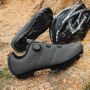 Cycling Shoes Clipless Mountain Bike Road Indoor Hard Sole EVA Rubber Mesh Lining T886 - Product Image 2