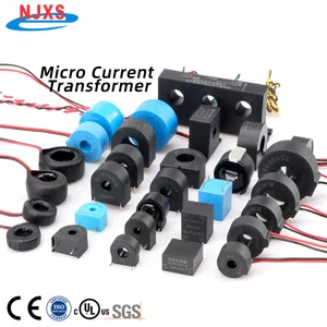 Micro Current Transformer 5A 10A 30A 50A 100A 150A 200A 250A Lead Wire PCB Mount Pin Mini Current Transformer Manufacture Price