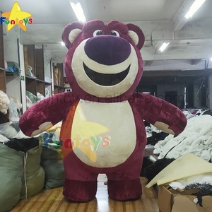 ファンタジートイズ MOQ 1個 インフレータブル ロスト ストロベリーベア 漫画マスコットコスチューム コスプレ アニメ トイストーリー 大人用 - Product Image 2