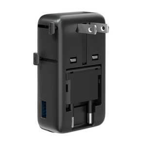 อะแดปเตอร์แปลงไฟแบบพกพาอเนกประสงค์รุ่นฮิตปี 2026 พร้อมพอร์ต USB-A 1 ช่อง และพอร์ต USB-C 2 ช่อง รองรับ PD 45W สำหรับปลั๊กไฟทั่วโลก - Product Image 6