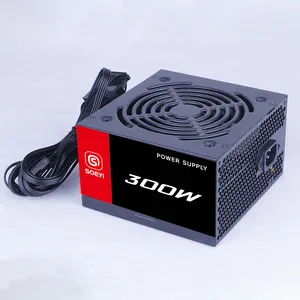 แหล่งจ่ายไฟคอมพิวเตอร์ ATX 300W,พาวเวอร์ซัพพลาย12ซม. พัดลม SMD PSU เดสก์ท็อป