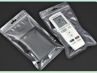 Sacs refermables à glissière en PET CPP électronique personnalisés pour l'emballage de produits téléphoniques 3c