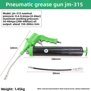 Pistolet à <span class=keywords><strong>graisse</strong></span> pneumatique, outil de lubrification automatique haute pression pour l'entretien des machines lourdes - Product Image 6