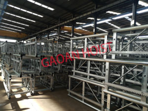 <span class=keywords><strong>SC200</strong></span> <span class=keywords><strong>2T</strong></span> Single-Cage penumpang Hoist pengangkat bahan konstruksi untuk lokasi konstruksi jembatan tambang - Product Image 2