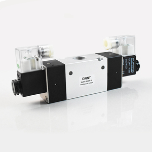 3V120-06 3V220-08 3V320-10 3V420-15 بوصة Way DC24 12 لولب مزدوج صمام هواء لولبي يعمل بالغاز هوائي AC شـ OEM - Product Image 6