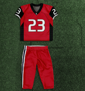 Hot Sale Polyester Gesublimeerde Amerikaanse Voetbalkleding Geborduurde American Football Jersey Jeugd Amerikaanse Voetbal Uniformen - Product Image 6