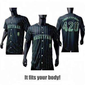 जर्सी सिलाई सबलिमिनेशन युवा खाली शर्ट, महिलाओं के लिए लाल और नीले बेसबॉल पहनने के लिए वर्दी कस्टम कढ़ाई शर्ट - Product Image 5