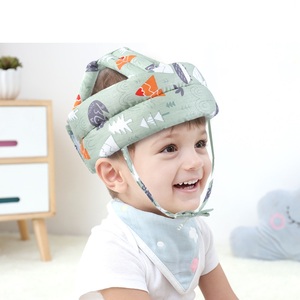 Protège-tête en coton pour <span class=keywords><strong>bébé</strong></span>, <span class=keywords><strong>casque</strong></span> de sécurité <span class=keywords><strong>anti</strong></span>-<span class=keywords><strong>chute</strong></span> pour la marche et le quatre-pattes, accessoire de protection de la tête - Product Image 3