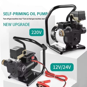 Bomba Dosificadora de Combustible Eléctrica Cavitt de <span class=keywords><strong>Alta</strong></span> <span class=keywords><strong>Presión</strong></span> 12V/24V/220V con Pistola Autosellante de 550W para Transferencia de Diésel - Product Image 2