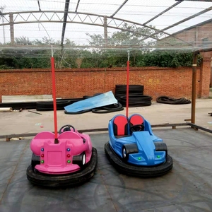 Parque de Atracciones luz LED <span class=keywords><strong>Skynet</strong></span> Powered Electric Bumper Cars niños parachoques coche eléctrico para la venta - Product Image 4