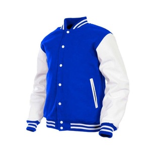 OEM Custom Service Men's Cotton Letterman Varsity <b>Jacket</b> College Basketball Plus Size <b>Jacket</b> Embroidery <b>Light</b> Feature Winter - Product Image 5