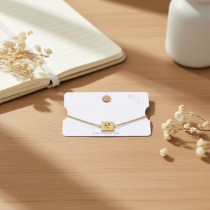 Bracciale in Acciaio Inossidabile con Charm a Forma di Lettera G 12x14cm, Gioielli alla Moda - Product Image 2