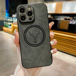 เคสสำหรับ <span class=keywords><strong>iPhone</strong></span> 16เคสหรูหราลายกวางหนัง PU เคสโทรศัพท์มือถือแม่เหล็กสำหรับ <span class=keywords><strong>iPhone</strong></span> 16 15 14 13 PRO <span class=keywords><strong>MAX</strong></span> - Product Image 2