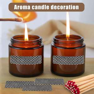 Match Strike <span class=keywords><strong>Paper</strong></span> dengan perekat untuk hadiah rumah Anda aksesoris acara Premium kayu panjang keselamatan cocok dengan Terima kasih salam - Product Image 4