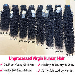 水波双拉处女人发束角质层对齐<span class=keywords><strong>100</strong></span>未加工的Perisoda巴西松散卷曲人发 - Product Image 5