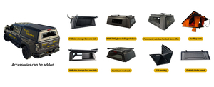 Camioneta Pickup Canopy Topper <span class=keywords><strong>Camper</strong></span> <span class=keywords><strong>para</strong></span> 2015 RAM 1500 Canyon Topper Truck Canopy Box Cover Ford F150 - Product Image 5