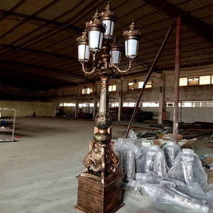 High Quality European Style <strong>Antique</strong> Post LED Landscape <strong>Light</strong> Waterproof IP65 Garden <strong>Street</strong> Lamp Hotels Villas Lawn <strong>Streets</strong> <strong>Light</strong> - Product Image 3