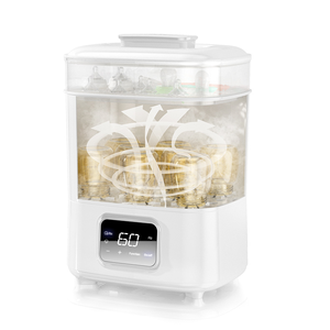 2020 جديد منتجات العناية بالأطفال متعددة الوظائف 8-12 زجاجة معقم بخار ومجفف - Product Image 4