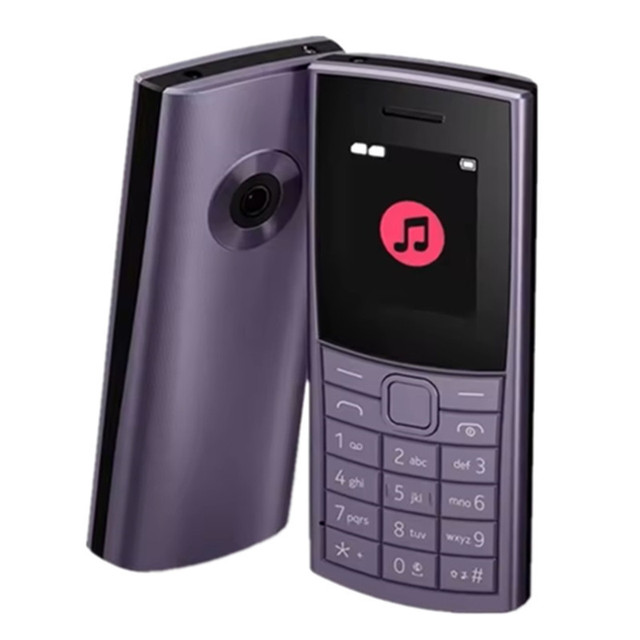 Hot Selling Unlocked 2G GSM Elderly Phone Dual SIM 110 Big Button Senior Cell Phone Long Standby Classic Candybar Feature Phone