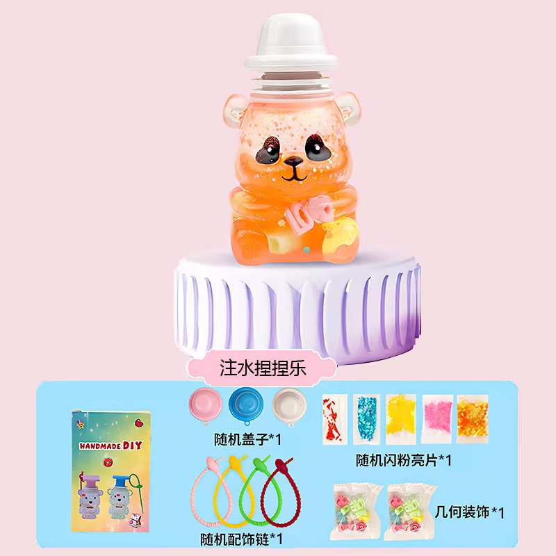Water injection squeeze toy-panda-1 piece