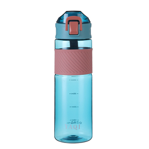 Gobelet d'eau de sport en plastique de 28 oz avec marquages horaires, mesurez et fixez vos objectifs de consommation d'eau en déplacement, idéal pour la salle de sport, en voiture - Product Image 1