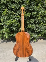 Aiersi Handmade String Instrument Armrest Design Solid Spruce Top with santos Body High Grade Spanish Vintage Classical Guitar