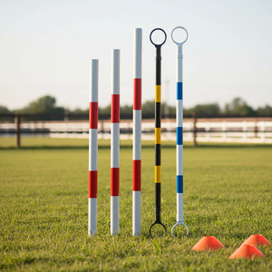 Pôle télescopique Équipement d'entraînement <span class=keywords><strong>de</strong></span> vitesse personnalisé <span class=keywords><strong>de</strong></span> haute qualité Pôle télescopique <span class=keywords><strong>Formation</strong></span> assistée Pôle d'obstacle polyvalent - Product Image 1
