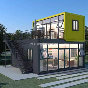 La Cina 3-in-1 espandibile pieghevole <span class=keywords><strong>Mobile</strong></span> contenitore prefabbricato casa pieghevole in acciaio Villa con due camere e una sala - Product Image 5